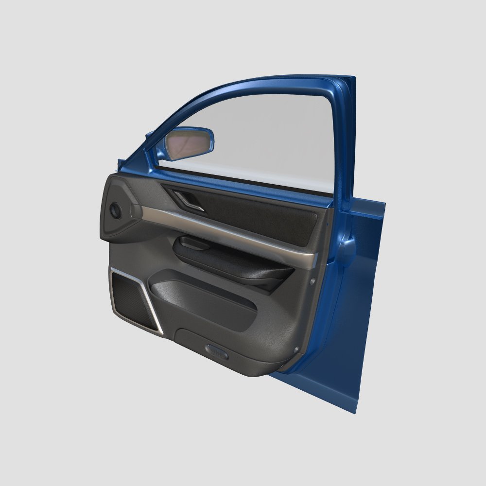 refurbished car doors and bonnet